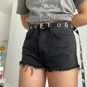 Mom jean shorts